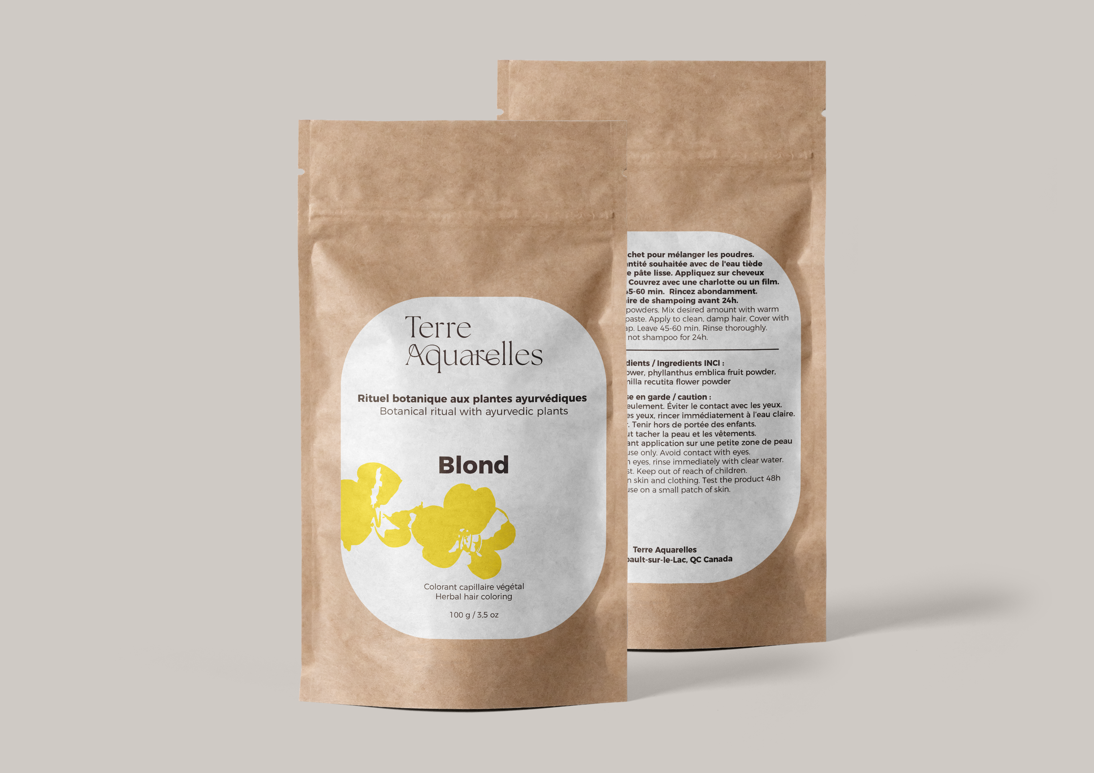 Blond – Coloration capillaire végétale 100 g