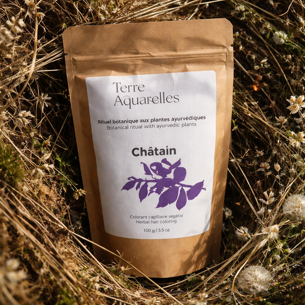 Châtain – Coloration capillaire végétale 100 g