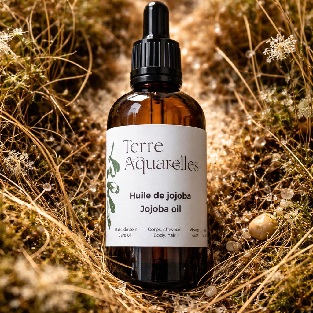Huile de Jojoba – Visage, Corps et Cheveux – 100 ml