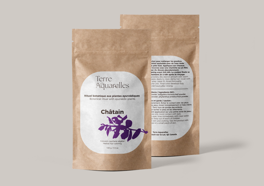 Châtain – Coloration capillaire végétale 100 g