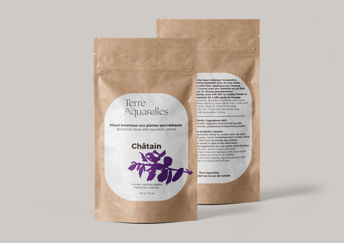 Châtain – Coloration capillaire végétale 100 g