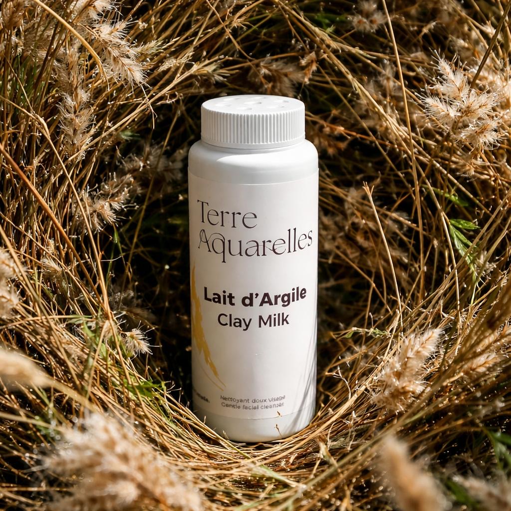 Lait d’Argile – poudre nettoyante visage – 60 g